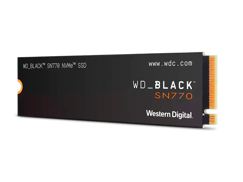 DISCO SOLIDO SSD 1TB NVME M.2 SN770 BLACK WESTERN DIGITAL GEN4